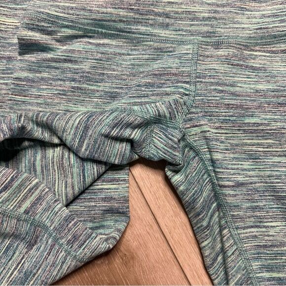 Lululemon Wunder Under Legging‎ (Hi-Rise) Space Dye Camo Alberta Lake Fresh Teal - Picture 8 of 8